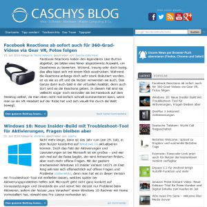 Screenshot: Caschys Blog - Stadt Bremerhaven